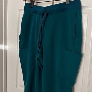 Scrub Pant - Mandala Teal Women's Cargo Style